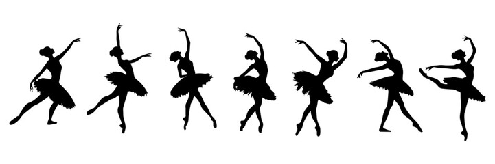 Ballerina.vector ilustration