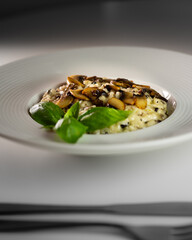 Exquisite Restaurant Plated Dish