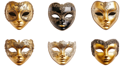 Collection of Venetian Carnival Masks
