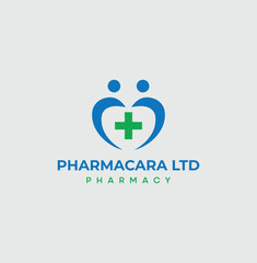 Obraz premium Creative Medical Logo for Healthcare and Wellness Business