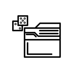 Fototapeta premium dice file