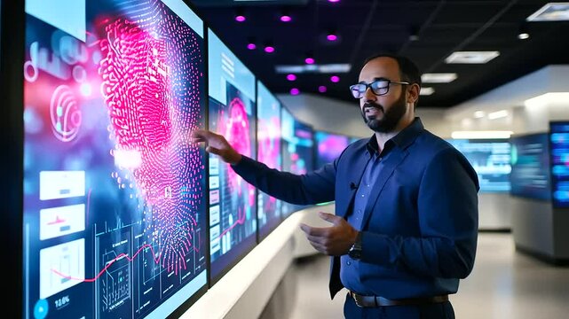 State-of-the-art digital marketing hub featuring AI-driven analytics and interactive dashboards.
