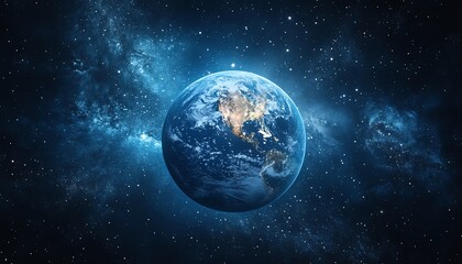 Fototapeta premium Connect Planet Earth