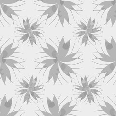 Fototapeta premium Vector - seamless pattern of multicolored design elements, elipse, stars and lines.