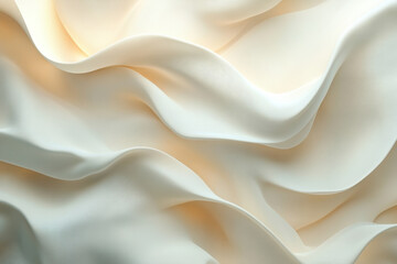 Obraz premium Close-up white fabric texture with intricate lace pattern.