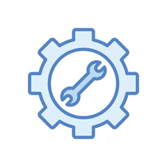 Gears  vector icon