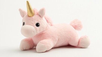 Adorable Pink Plush Unicorn Toy