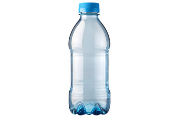 Naklejka premium Clear Plastic Water Bottle