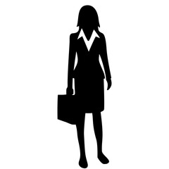 Worker silhouette illustration 