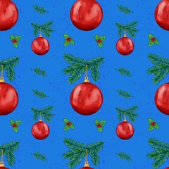 christmas seamless pattern