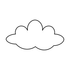 cloud outline illustration