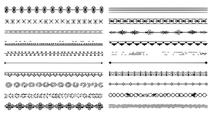 Elegant Graphic Design Elements:A collection of versatile graphic design elements. They range from delicate lines and patterns to intricate borders.