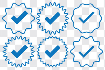Vector Blue Verified Badge