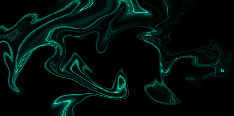 Abstract colorful Acrylic pour Liquid marble surfaces Design. Liquify Swirl black and green Color Art Abstract Pattern black and green marble texture. glossy liquid acrylic paint texture background