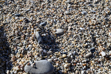 Details of Cretan Beach Stones, Greece