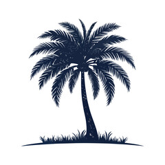 Fototapeta premium Silhouette of a Palm Tree