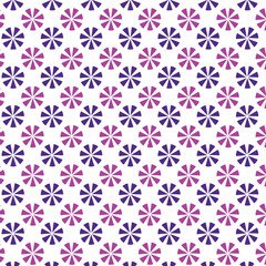 Pink and purple cute doodle seamless pattern