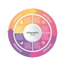 Infographic Round Design
