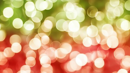 Obraz premium Out of focus lights creating a blurred background with varied colors