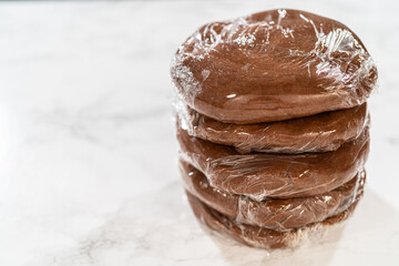 Chocolate Ginger Sugar Cookie Dough for Baking