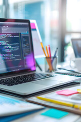 In-depth Look into Web Development Tutorial: Design and Code on a Laptop