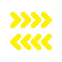 right left arrows sign