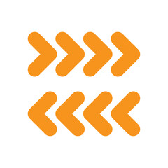 right left arrows sign