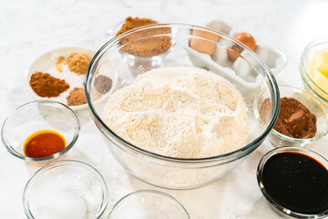 Chocolate Gingerbread Cookie Dough for Holiday Baking