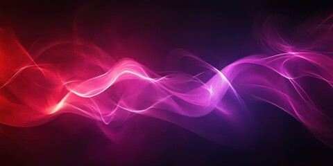 Obraz premium Abstract swirling energetic forms in vibrant color background