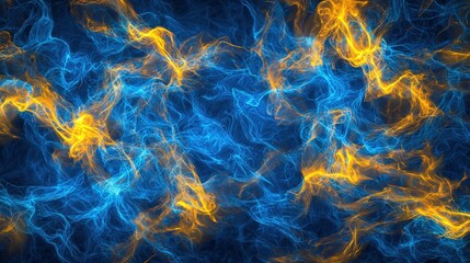 Obraz premium abstract fire flames and smoke 