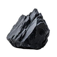 A black rock