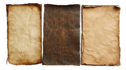 Aged and Weathered Papers Background