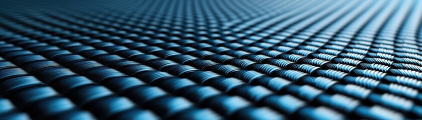 Smooth blue textured surface pattern abstract design digital art creative environment close-up viewpoint