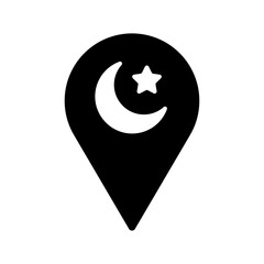 Ramadan Map Icon