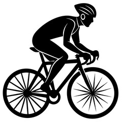 Cycling Silhouette