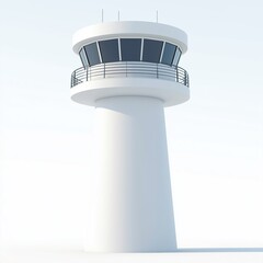 Futuristic Control Tower for AI-Driven Logistics and Supply Chain Management Solutions