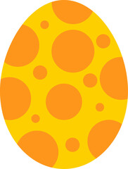 Fototapeta premium Egg Easter day vector. Vector Illustration Clipart object design element for celebrate Easter day