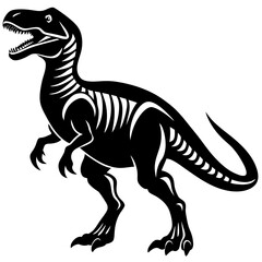Obraz premium Dinosaur Silhouette
