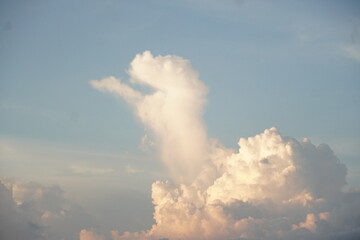 smoke from a chimney