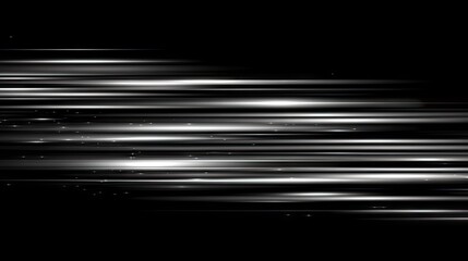 Abstract motion blur, black background