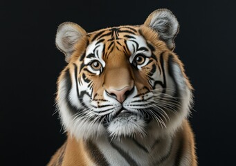 Fototapeta premium Tiger front view 