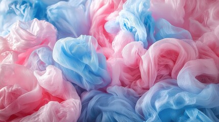 Fototapeta premium blue and pink fabric 