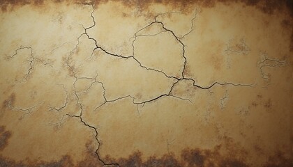 Obraz premium A close-up view of an old, weathered leather saddle surface with fine cracks and worn patches.