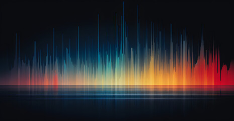 Blue light streaks on dark backdrop. Bright blue streaks of light create a dynamic pattern against a dark background, evoking a sense of motion and energy.
