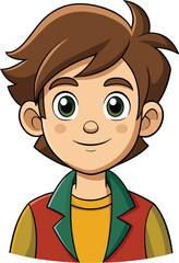 Obraz premium boy with a baseball bat