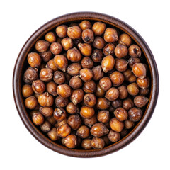Obraz premium Fried chickpeas in a bowl