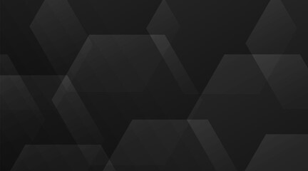 Abstract Geometric modern black Modern and Creative Trend design in vector illustration