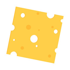 slice of yellow cheese
