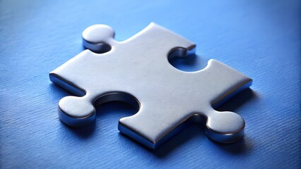 Obraz premium puzzle with missing piece