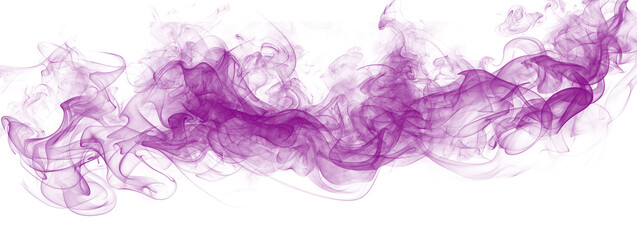 Purple Smoke Swirls and Haze: Ethereal Pattern Art